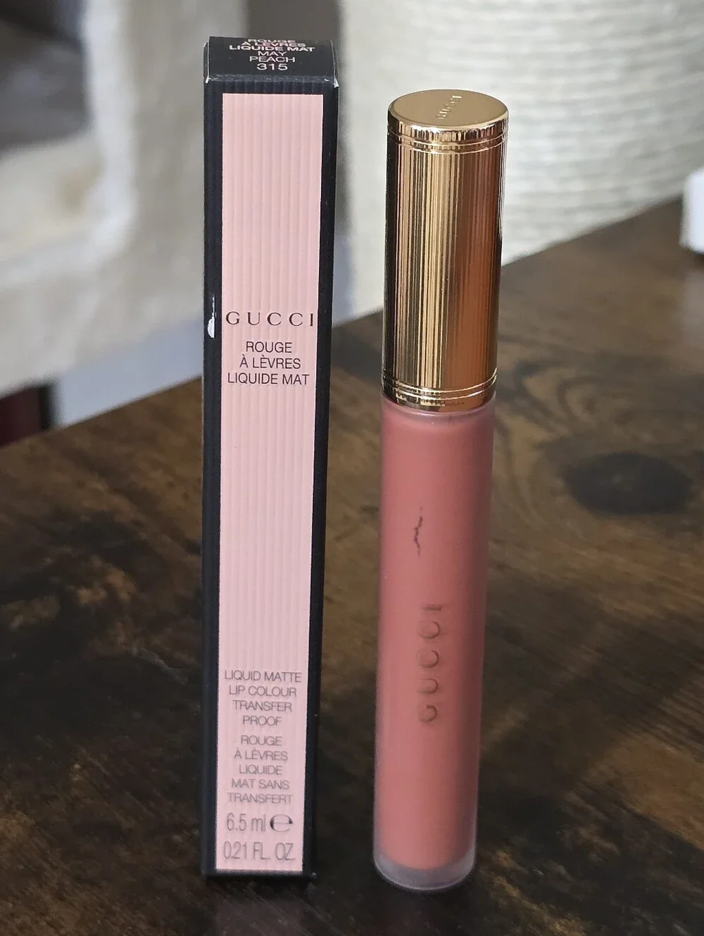 Gucci Liquid Matte Lipstick - May Peach